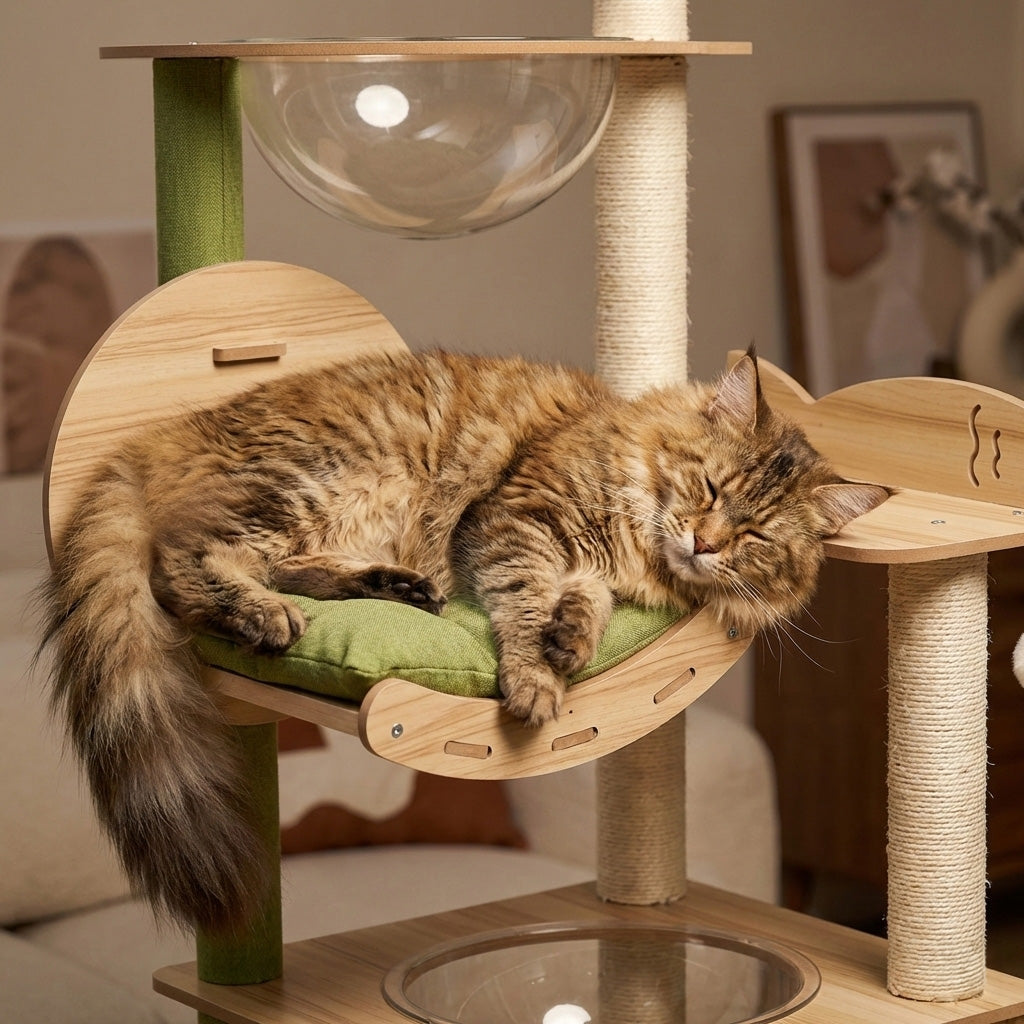 The Ultimate Guide to Choosing a Cat Tree for Large Cats: Why Stability and Material Matter