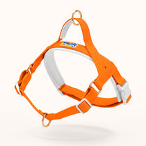 Orange waterproof no-pull dog harness